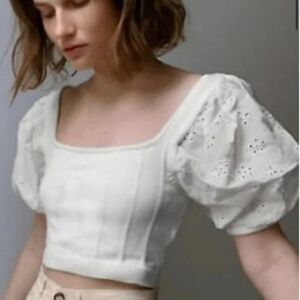 108. Zara Puff Sleep Top